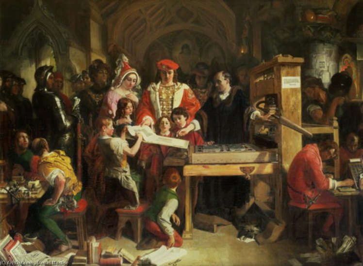 Daniel_maclise-caxton_s_printing_press
